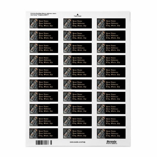 Cross of Protection ラベル (フルシート)