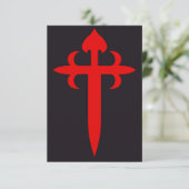 Cross of Saint James Holy Card サンキューカード (スタンド正面)