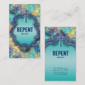 Cross Repent Now Exelic名刺 名刺 (正面/裏面)