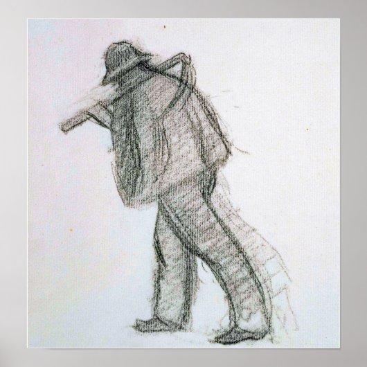 Cross - Saytheを使用した農民 ポスター (正面)