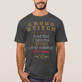 Cross Stitch  Gifts for Cross Stitchers Tシャツ