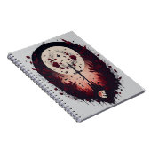 cross tattoo flower 13 ノートブック (右側)