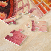 Cross the Bridge Over the Flowery Lilly Pad Pond ジグソーパズル (側面)