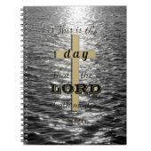 Cross This day the Lord hath made spiral notebook ノートブック (正面)