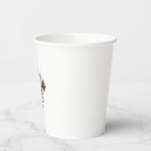 Cross with Doves – Christian Faith Inspirational D 紙コップ (左)