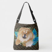 crossbody DAEJA VUの食事(黒い金ゴールド)またはトートバック クロスボディバッグ (正面)