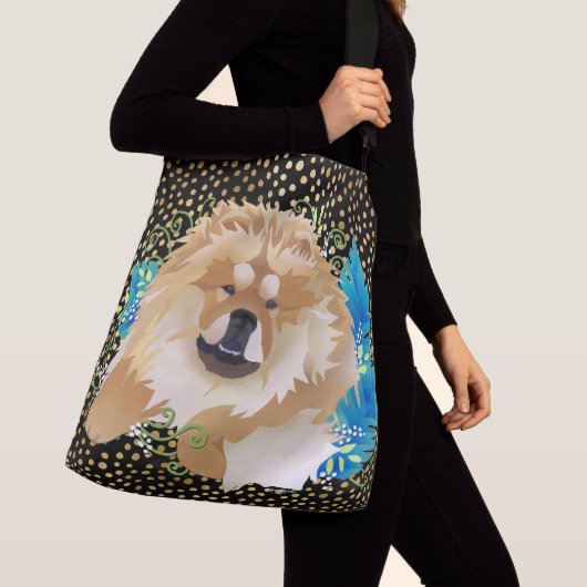 crossbody DAEJA VUの食事(黒い金ゴールド)またはトートバック クロスボディバッグ (クローズアップ)