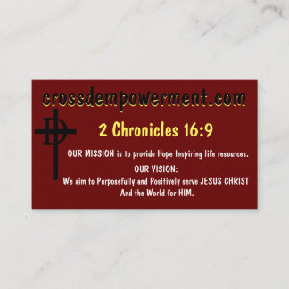 crossdempowerment.comの名刺 名刺