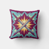 Crossed Fantasy Arrows with Glowing Energy – Dynam クッション (正面)