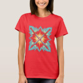 Crossed Fantasy Arrows with Glowing Energy – Dynam Tシャツ (正面)