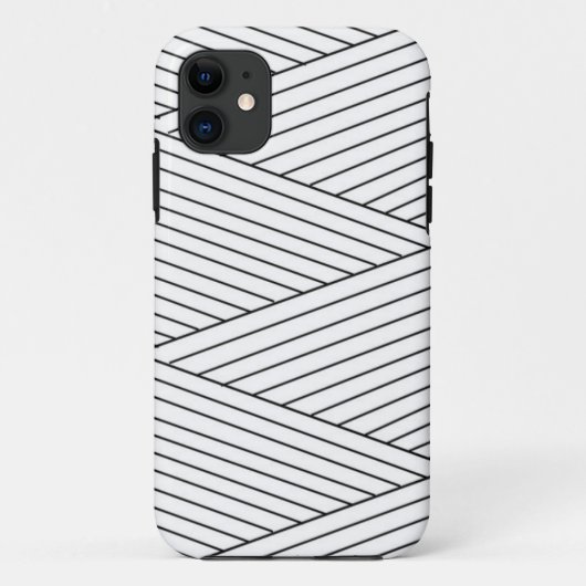 Crossed Stripped Iphone 5 case Case-Mate iPhoneケース (裏面)