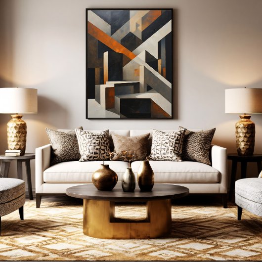 Crossed Structures キャンバスプリント