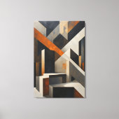 Crossed Structures キャンバスプリント (正面)