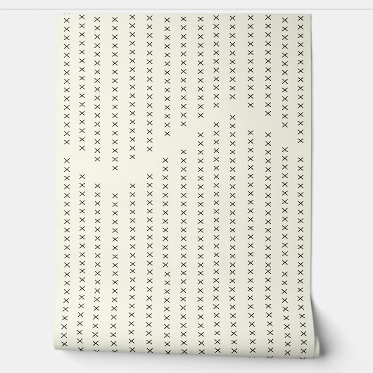 Crosses and ZigZag Negative space Wallpaper 壁紙 (ほどく)