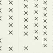 Crosses and ZigZag Negative space Wallpaper 壁紙 (縫い目)