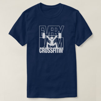 CrossFitのフィットネスの体育館のトレーニングのTシャツ Tシャツ