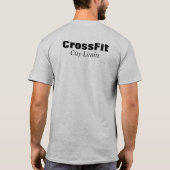 CrossFitの市境のロゴのワイシャツ Tシャツ (裏面)