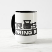 CrossFitの春の枝コーヒー・マグ マグカップ (正面左)