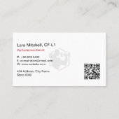 CrossFit Coach Business | Minimalist Fitness 名刺 (裏面)