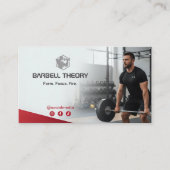 CrossFit Coach Business | Minimalist Fitness 名刺 (正面)