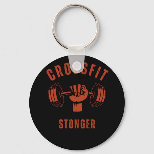 CrossFit Stronger--Power & Strength Mindset キーホルダー (正面)