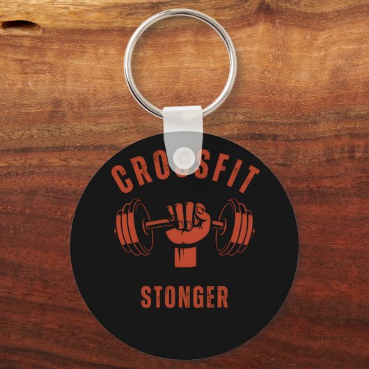 CrossFit Stronger--Power & Strength Mindset キーホルダー (正面)