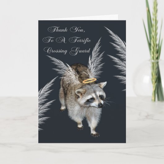 Crossguard Greeting Cardに感謝 サンキューカード (正面)