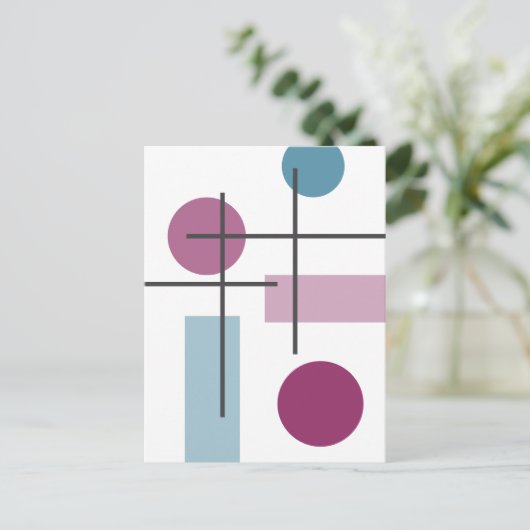 Crosshatch 1 ポストカード (スタンド正面)