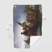 Crossing Delaware 1776：ジョージ・ワシントン将軍 ゴルフタオル (インサイチュ)