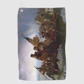 Crossing Delaware 1776：ジョージ・ワシントン将軍 ゴルフタオル (正面)