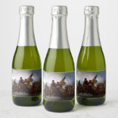 Crossing Delaware 1776：ジョージ・ワシントン将軍 スパークリングワインラベル (ボトル)