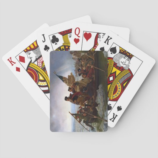 Crossing Delaware 1776：ジョージ・ワシントン将軍 トランプ (裏面)