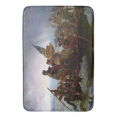 Crossing Delaware 1776：ジョージ・ワシントン将軍 バスマット (正面縦)
