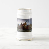 Crossing Delaware 1776：ジョージ・ワシントン将軍 ビールジョッキ (中央)