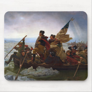 Crossing Delaware 1776:ジョージ・ワシントン将軍 マウスパッド