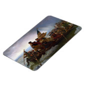 Crossing Delaware 1776：ジョージ・ワシントン将軍 マグネット (左側)