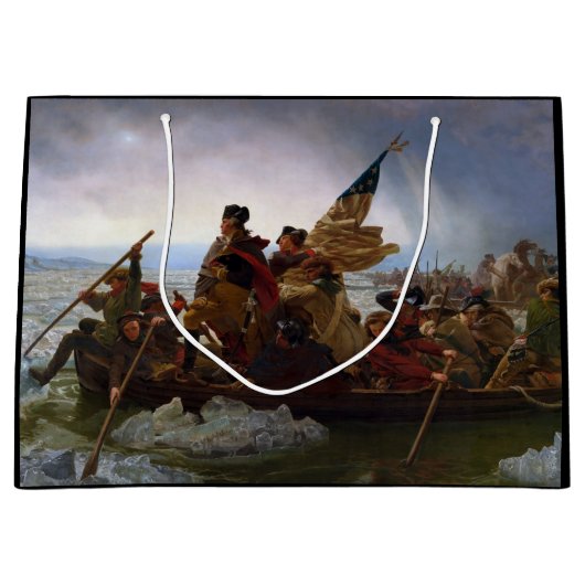 Crossing Delaware 1776:ジョージ・ワシントン将軍 ラージペーパーバッグ (正面)