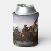 Crossing Delaware 1776：ジョージ・ワシントン将軍 缶クーラー (缶正面)