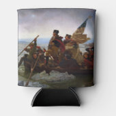 Crossing Delaware 1776：ジョージ・ワシントン将軍 缶クーラー (正面)