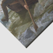 Crossing Delaware 1776:ジョージ・ワシントン将軍 薄葉紙 (詳細)