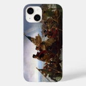 Crossing Delaware 1776:ジョージ・ワシントン将軍 Case-Mate iPhoneケース (裏面)