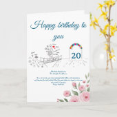 Crossing the Bridge Forward, Birthday カード (黄色い花)