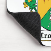 Crossleyの家紋 マウスパッド (コーナー)