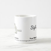 Crossmath Puzzle 1 Coffee Mug コーヒーマグカップ (中央)