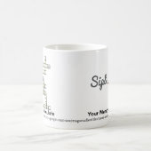 Crossmath Puzzle 2 コーヒーマグカップ (中央)