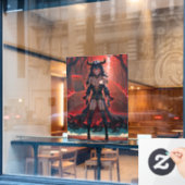 Crossroads連絡, Anime Demonでデモ ウィンドウサイン (カフェ窓)