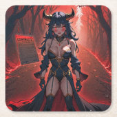 Crossroads連絡, Anime Demonでデモ スクエアペーパーコースター (正面)