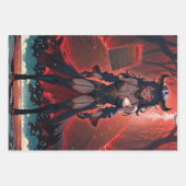 Crossroads連絡, Anime Demonでデモ ラッピングペーパーシート (正面)