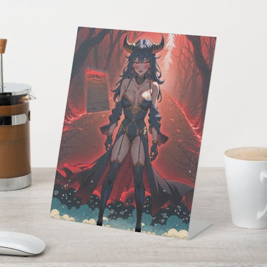 Crossroads連絡, Anime Demonでデモ 台座サイン (インサイチュ)