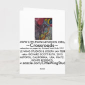 ～CROSSROADS RAVEN～CROW～グリーティングカード カード (裏面)